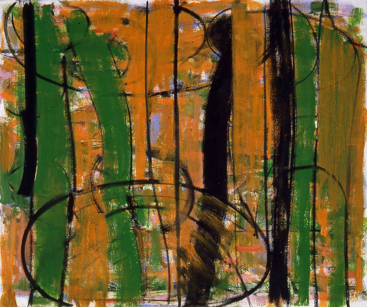 Robert C. Jones, Bathers, 2005, oil on canvas, 20 x 24 inches, $4500.
