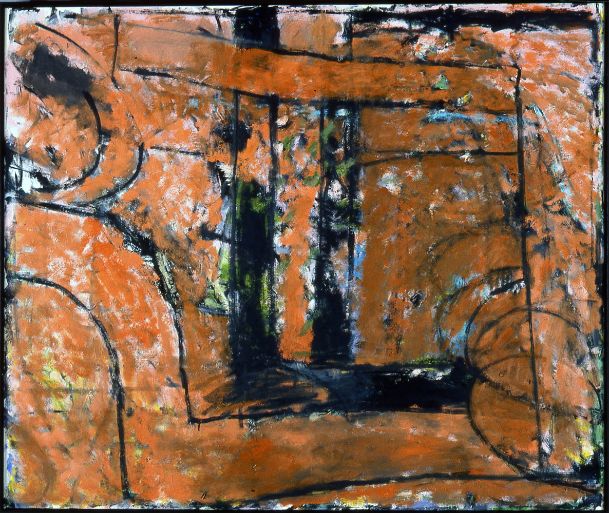 Robert C. Jones, Picnic, 2011, oil on canvas, 61 x 73 inches, $16,000.