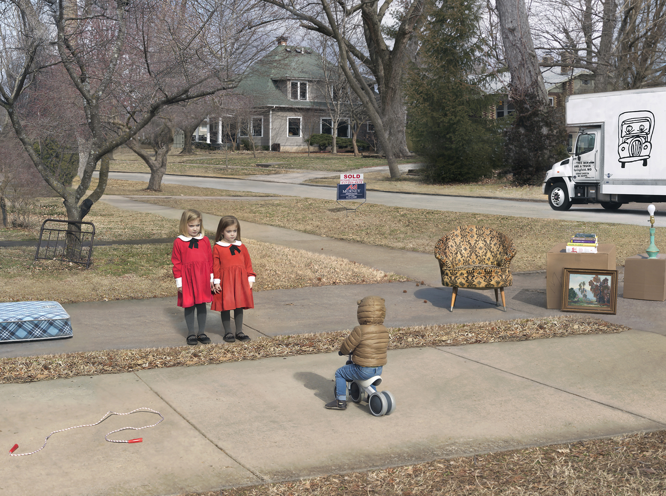 Julie Blackmon, New Neighbors, 2020