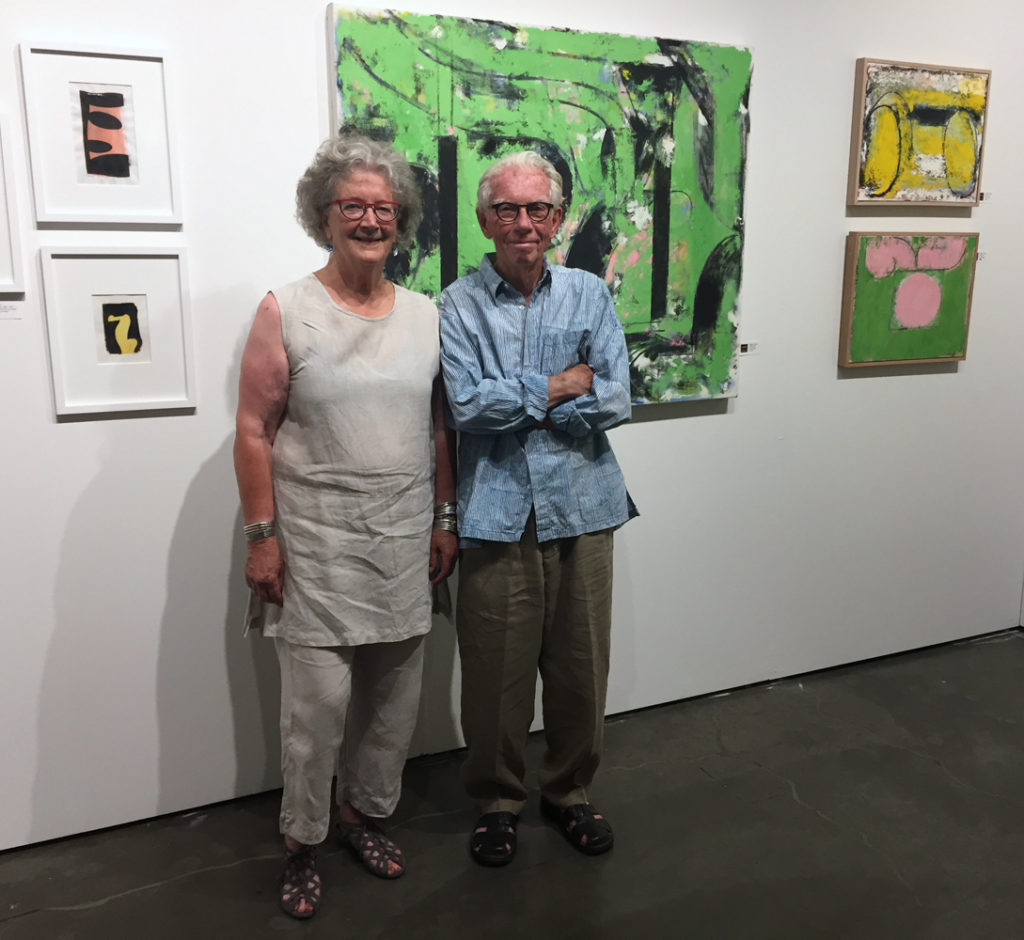 Fay Jones and Robert C. Jones, Seattle Art Fair, 2017