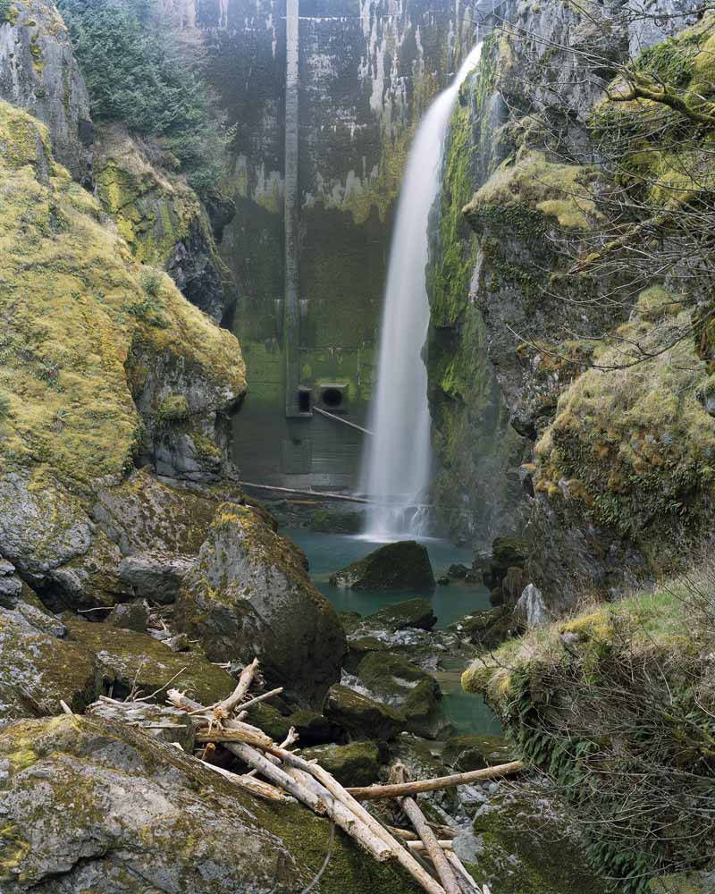 Eirik Johnson, Below the Glines Canyon Dam on the upper Elwah River, Washington, 2008