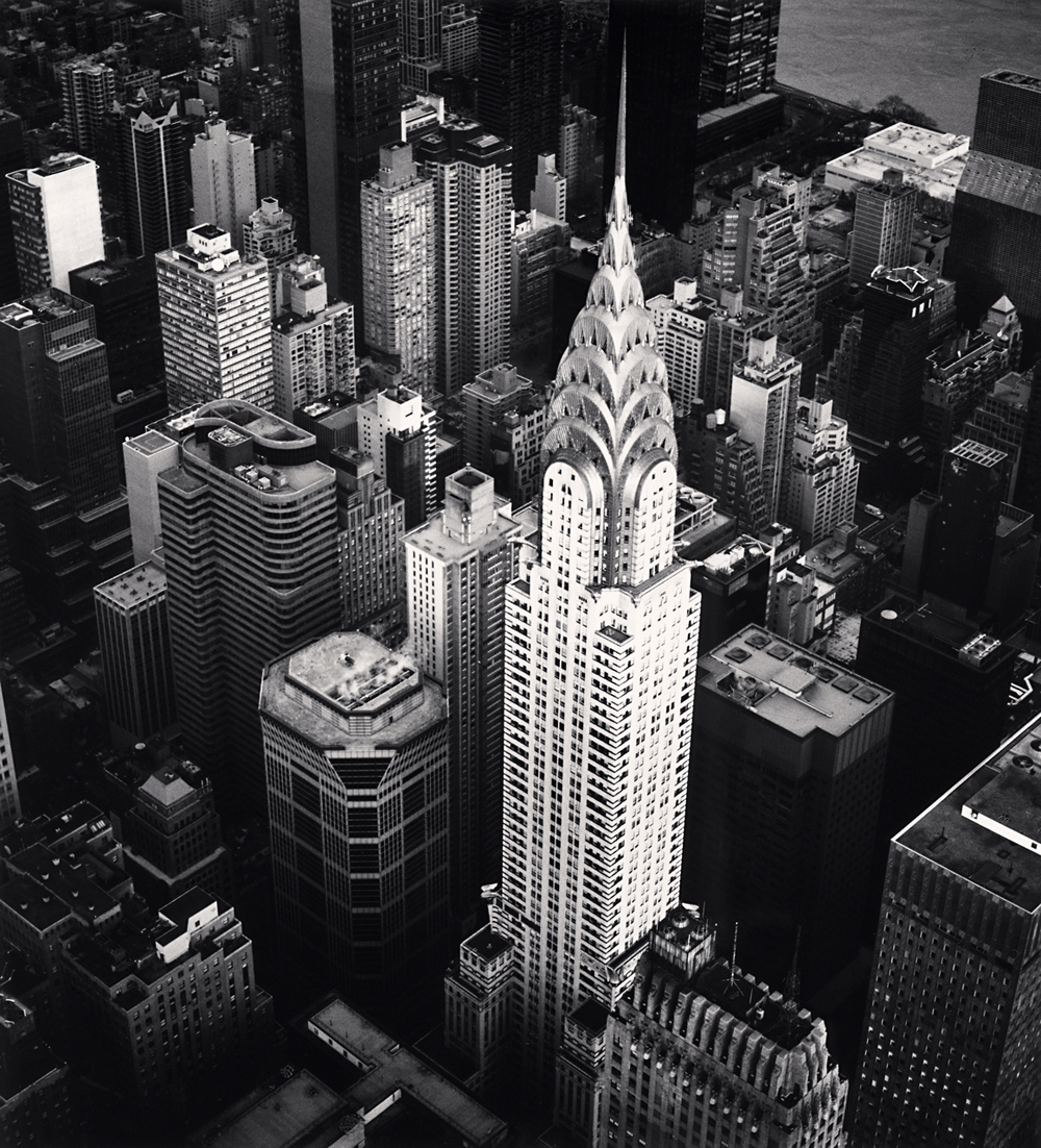 Michael Kenna, Chrysler Building, Study 4, New York, New York, USA. 2010