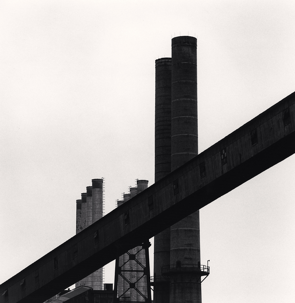 Michael Kenna, The Rouge, Study 9, Dearborn, Michigan, USA. 1993