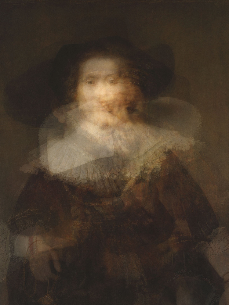 Doug Keyes, Rembrandt, 2014, archival pigment print, edition of 7, 24 x 18 inches, face mounted to plex, price on request