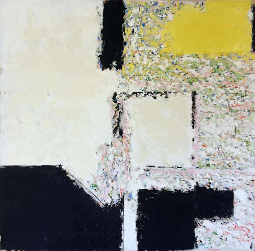 Robert C. Jones, White Exterior, 1976, oil on canvas, 70 x 71 inches, (SOLD)