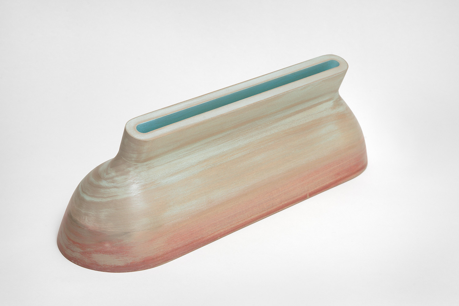Matt Sellars, Waterpocket Fold 1, 2011, poplar, pigment, stain, 7 x 19 x 6, price on request