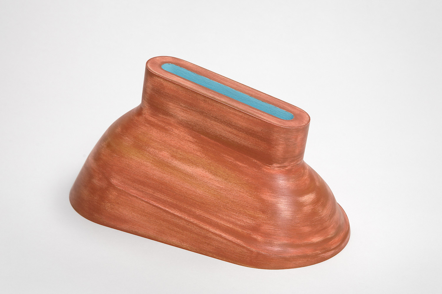 Matt Sellars, Waterpocket Fold 2, 2013, poplar, pigment, stain, 5 x 10 x 5 inches, price on request