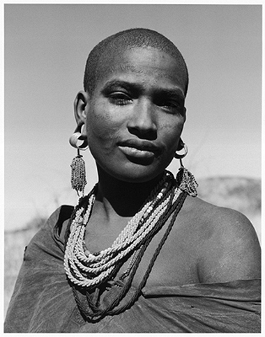 Hector Acebes, Maasai Woman, Tanzania, 1953