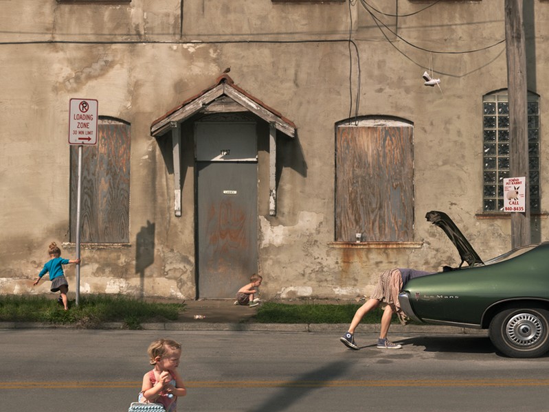 Julie Blackmon, Loading Zone, 2009