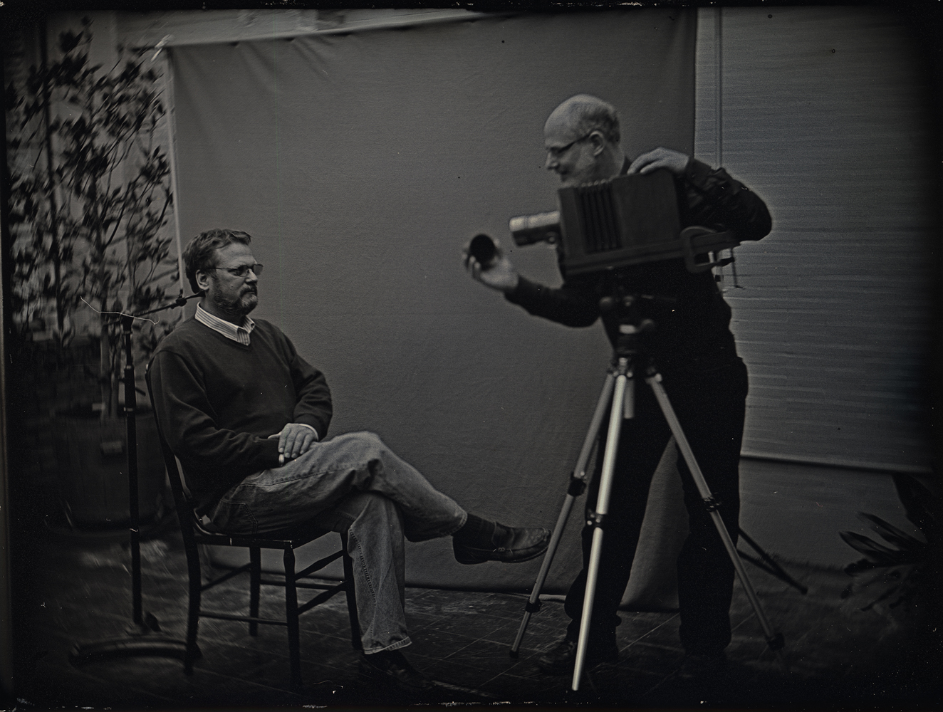 Daniel Carrillo, Mike Robinson and Mark Osterman, 2012, daguerreotype, 3.25 x 4.25 inches, $1800