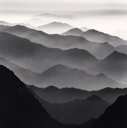 Michael Kenna, Huangshan Mountains, Study 42, Anhui, China, 2010