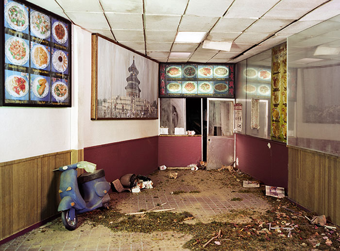 Lori Nix, Chinese Take-out, 2013