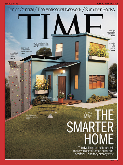 Model house and photograph by Lori Nix and Kathleen Gerber for TIME