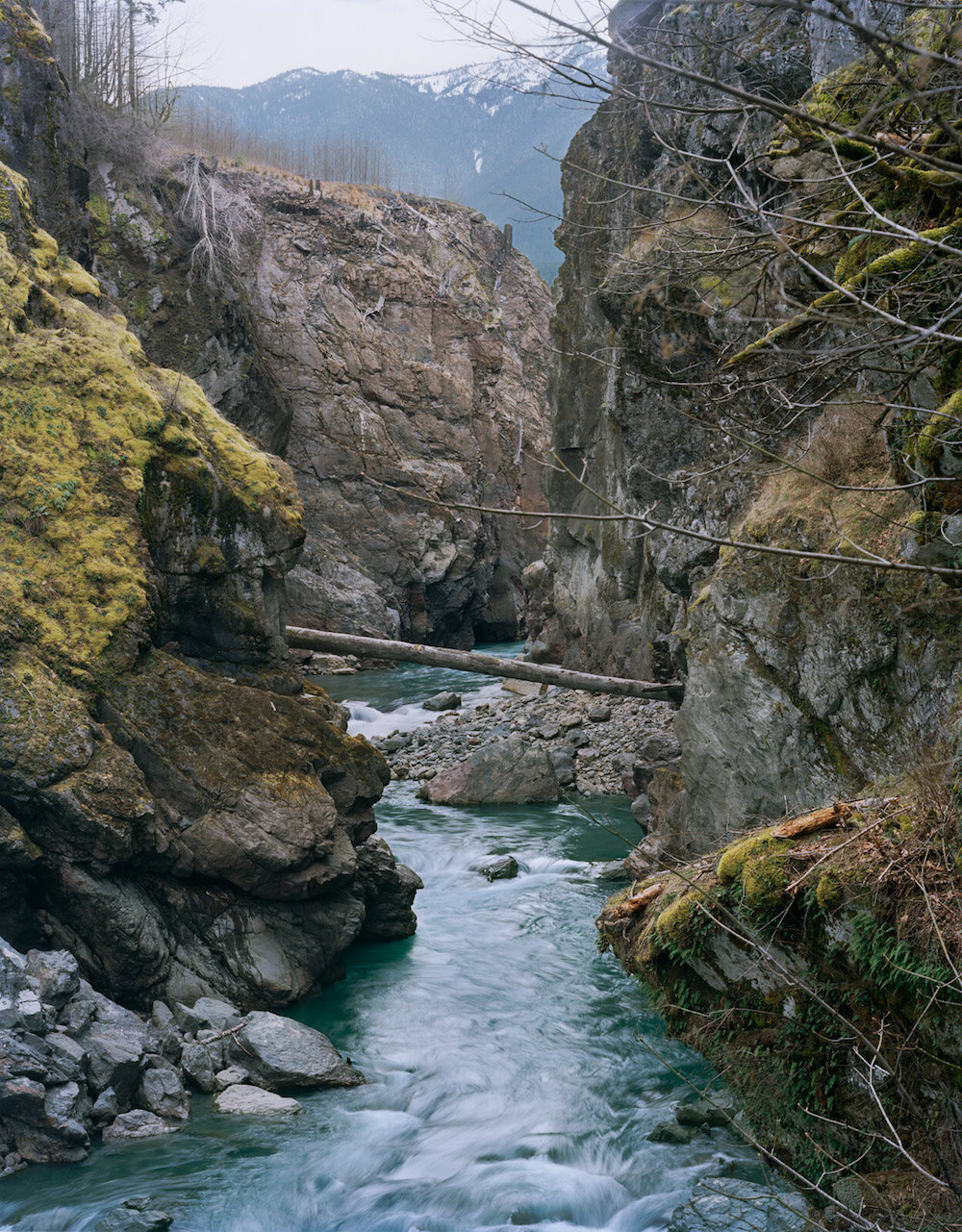 Eirik Johnson, Glines Canyon, Upper Elwha River, Washington, 2018
