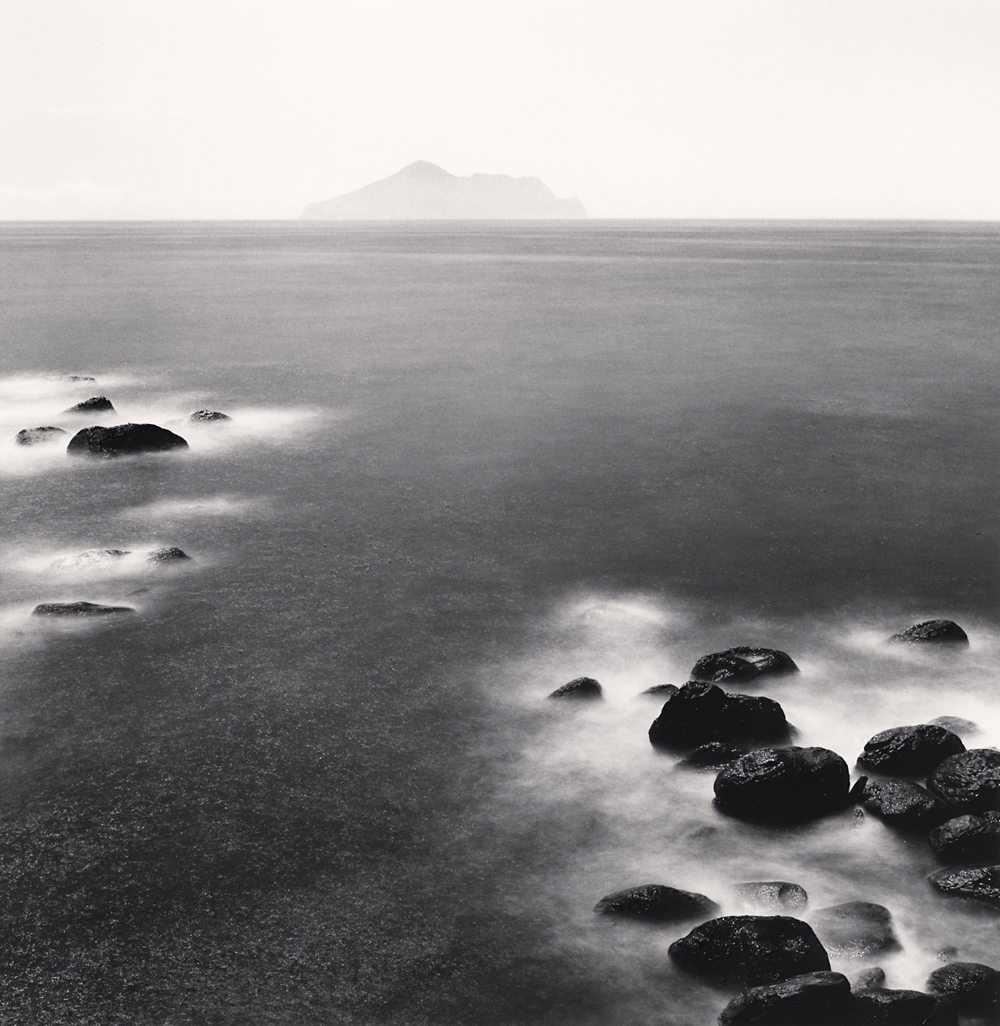 Michael Kenna, Waiao Beach Rocks and Guishan Island, Taiwan, 2011